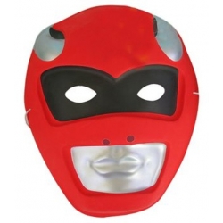 Maska plastikowa Robot czerwony